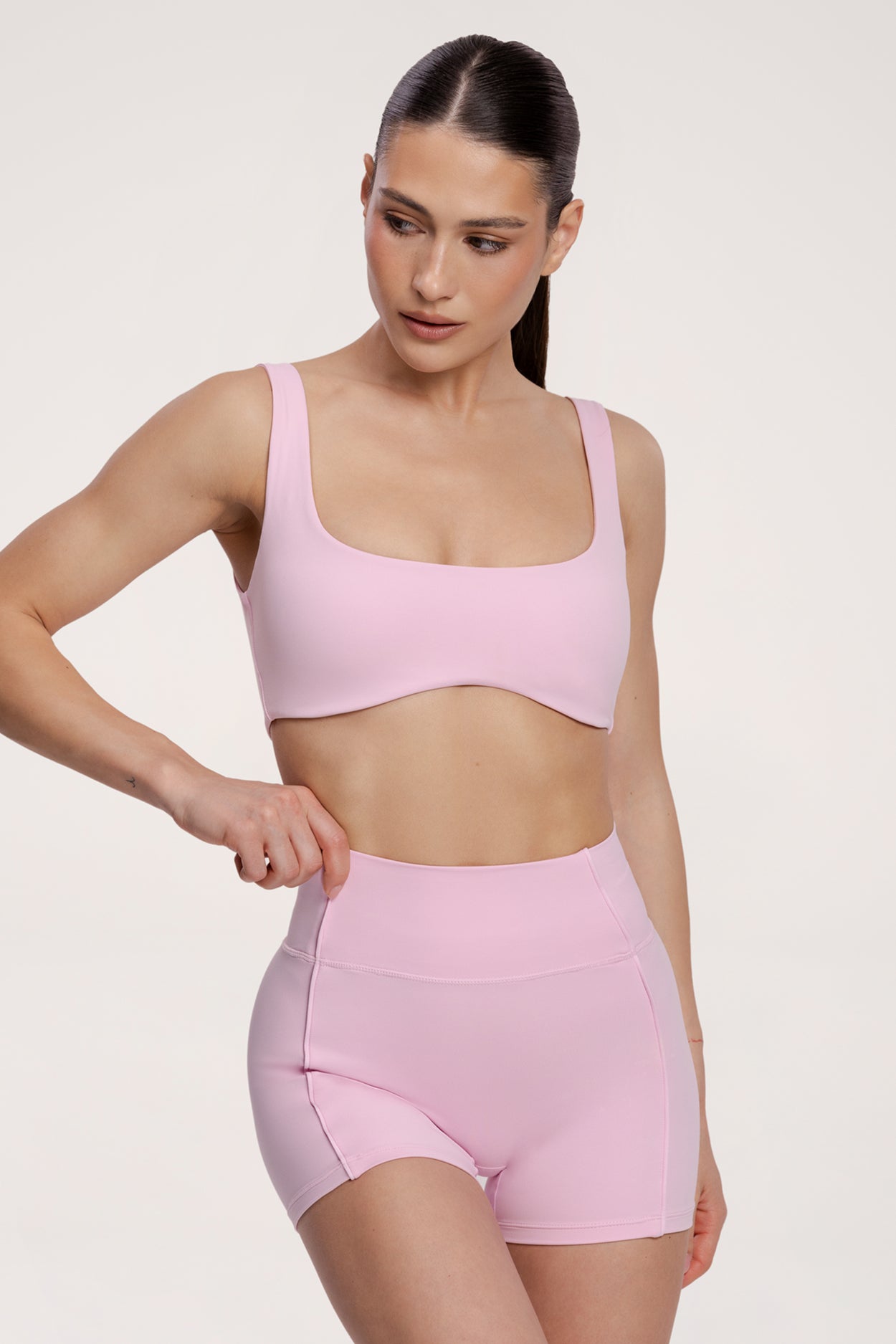 Sportski grudnjak pilates era pink