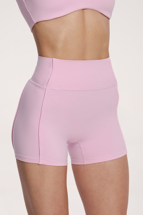 Kratke hlačice pilates era pink