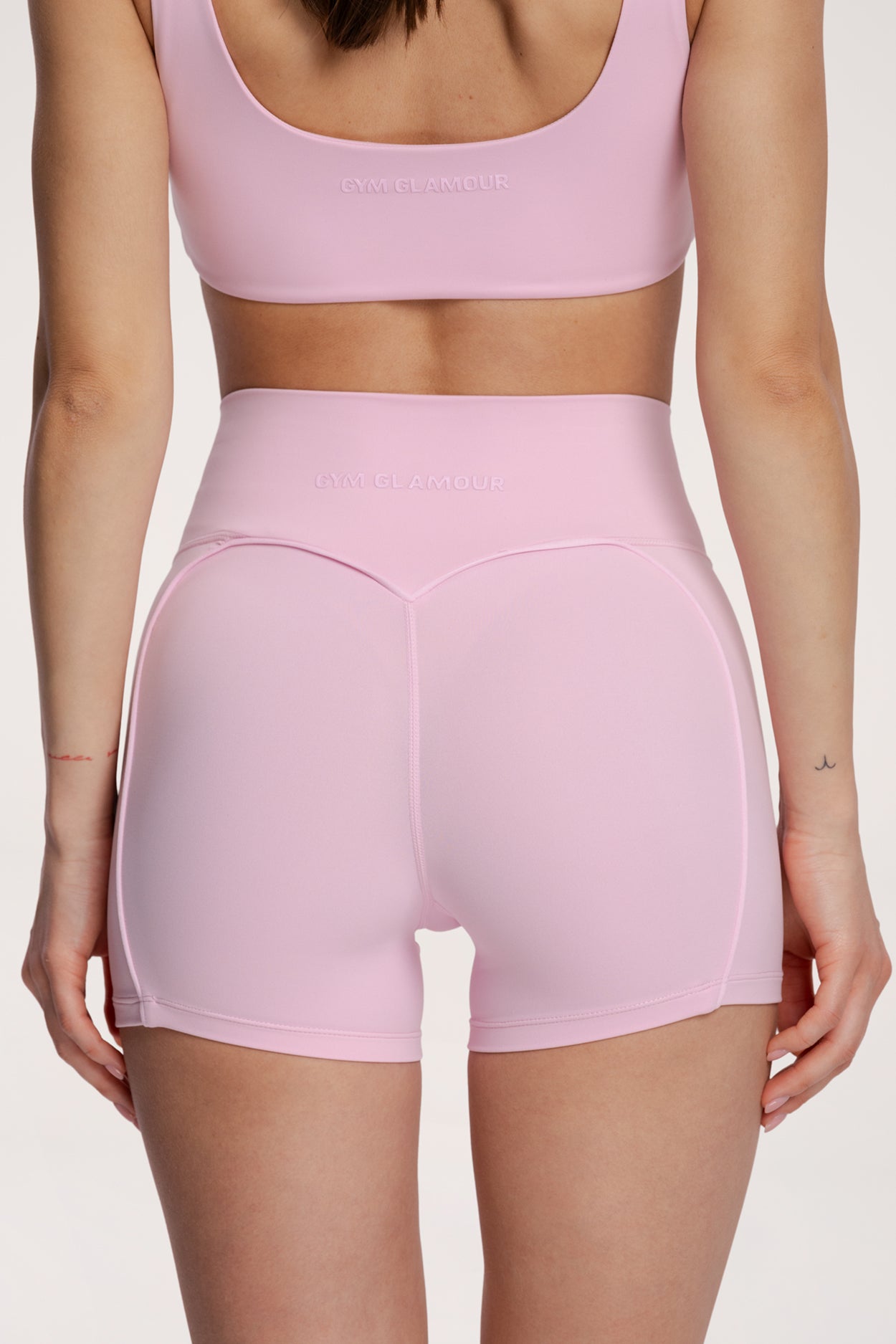 Kratke hlačice pilates era pink