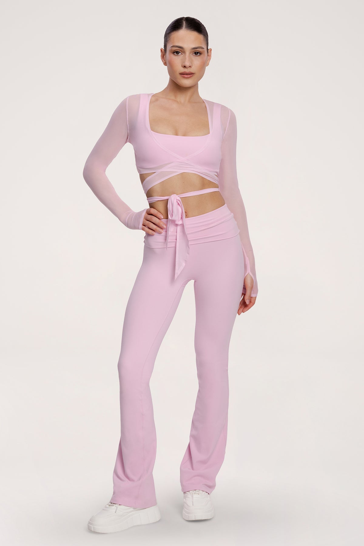 Vezani bolero pilates era pink