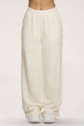 Trenirka ravnog kroja Easy off white