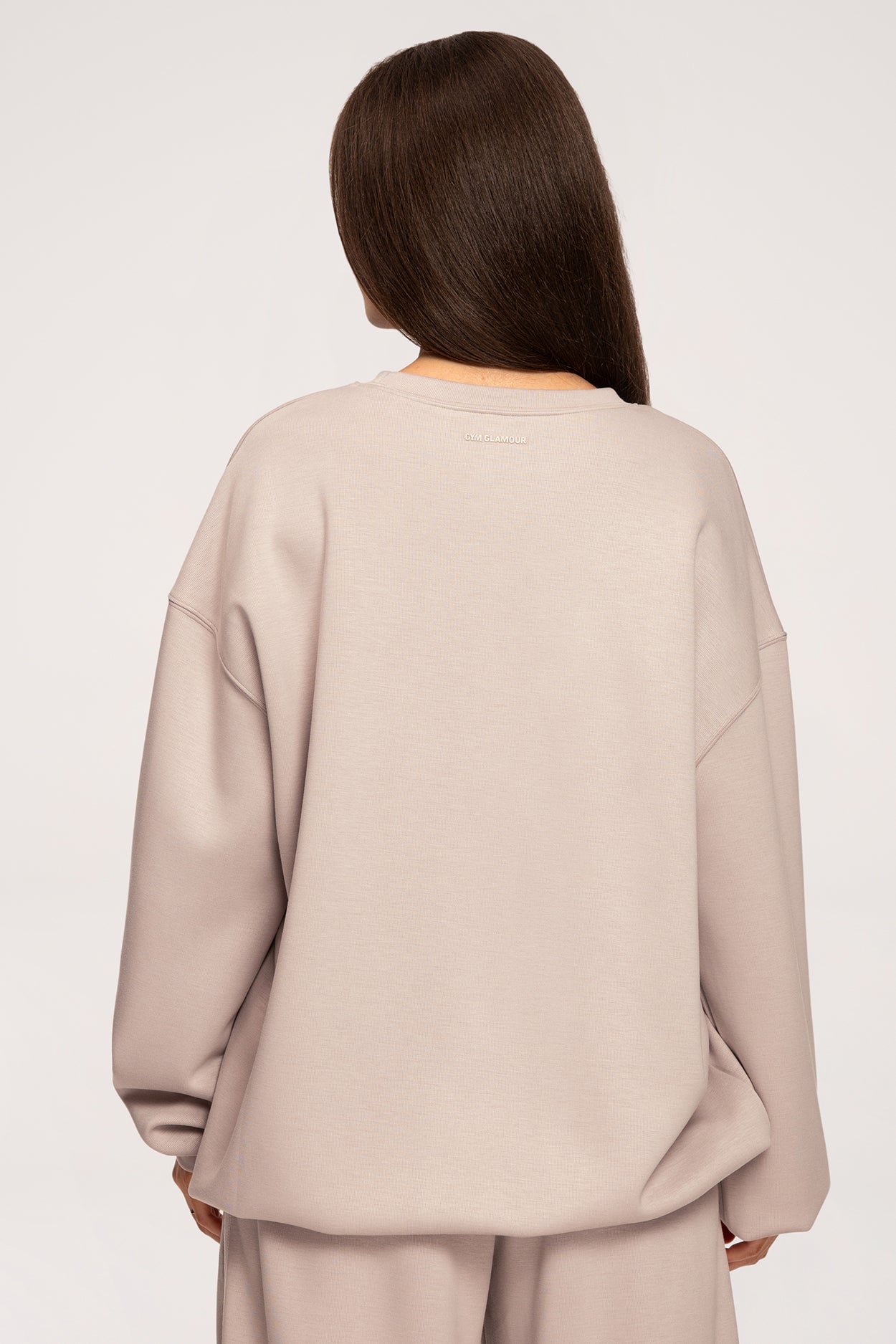 Hoodie oversize UN1FORM beige