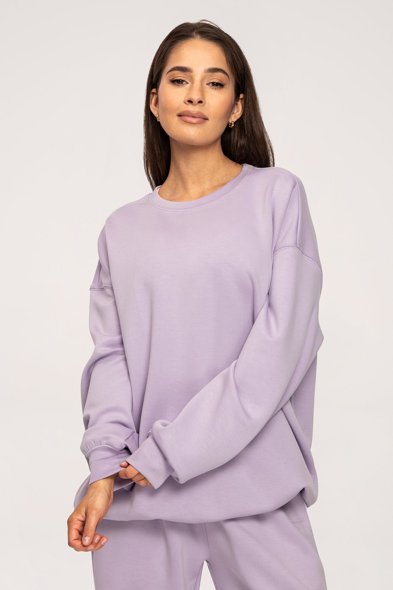 Duksa oversize UN1FORM lilac
