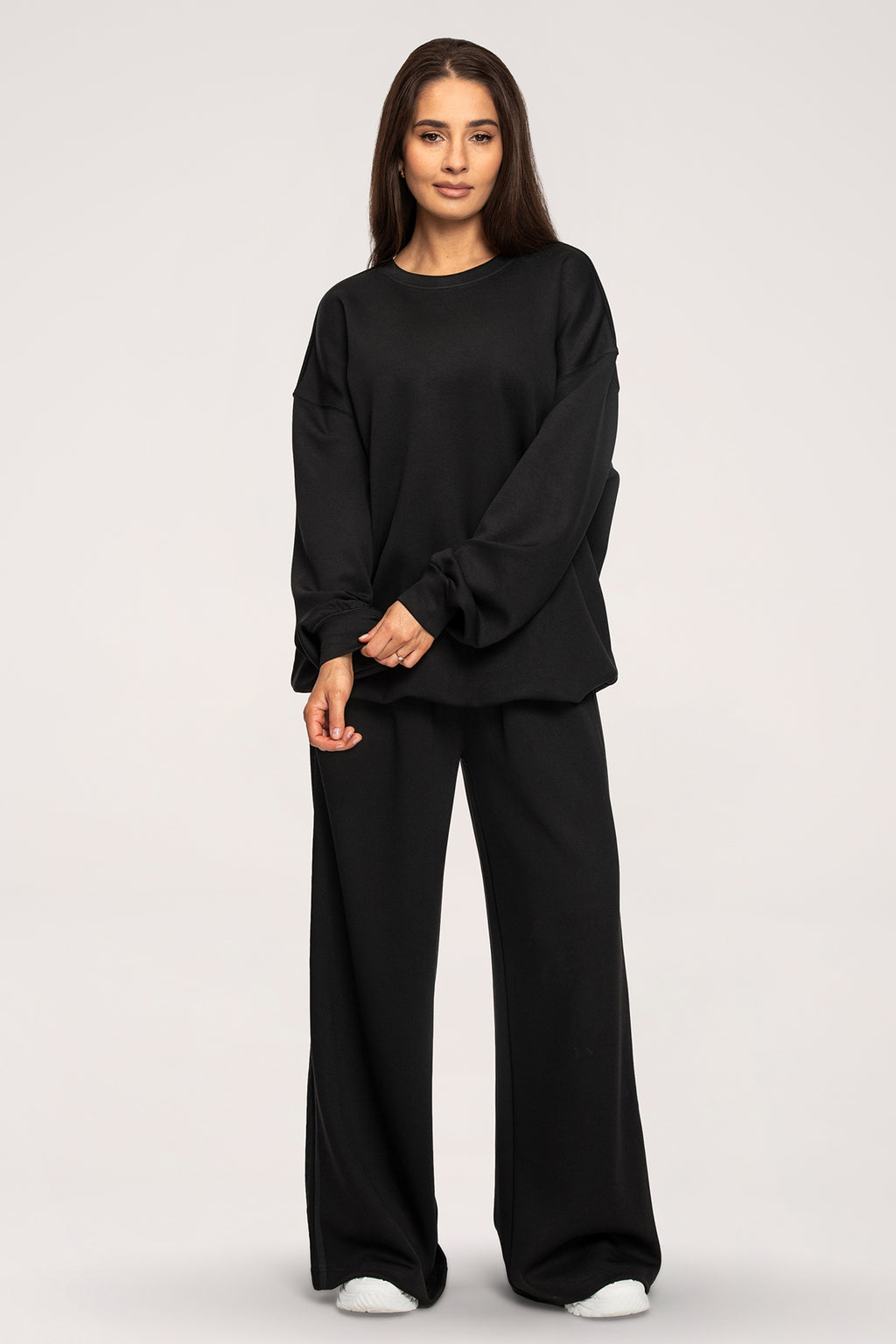 Hlače trenirke oversize UN1FORM black