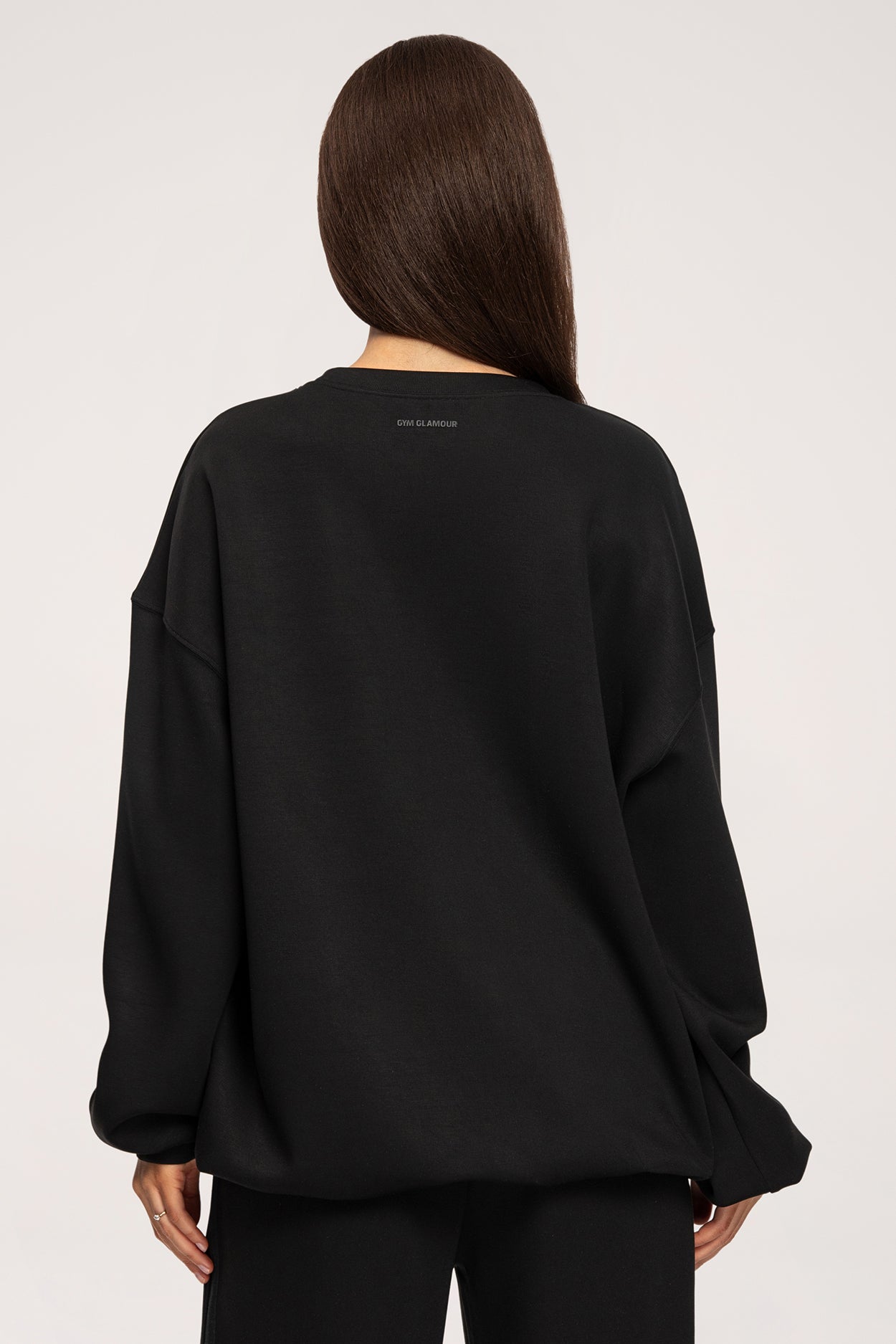 Oversize majica UN1FORM black