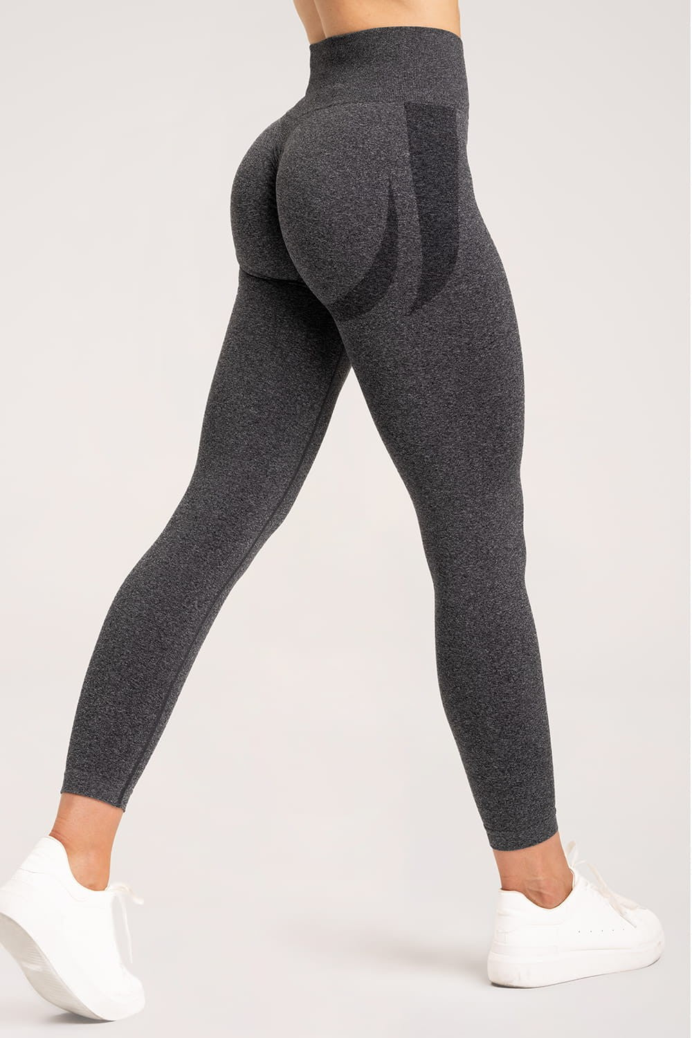 Tajice melange dark grey