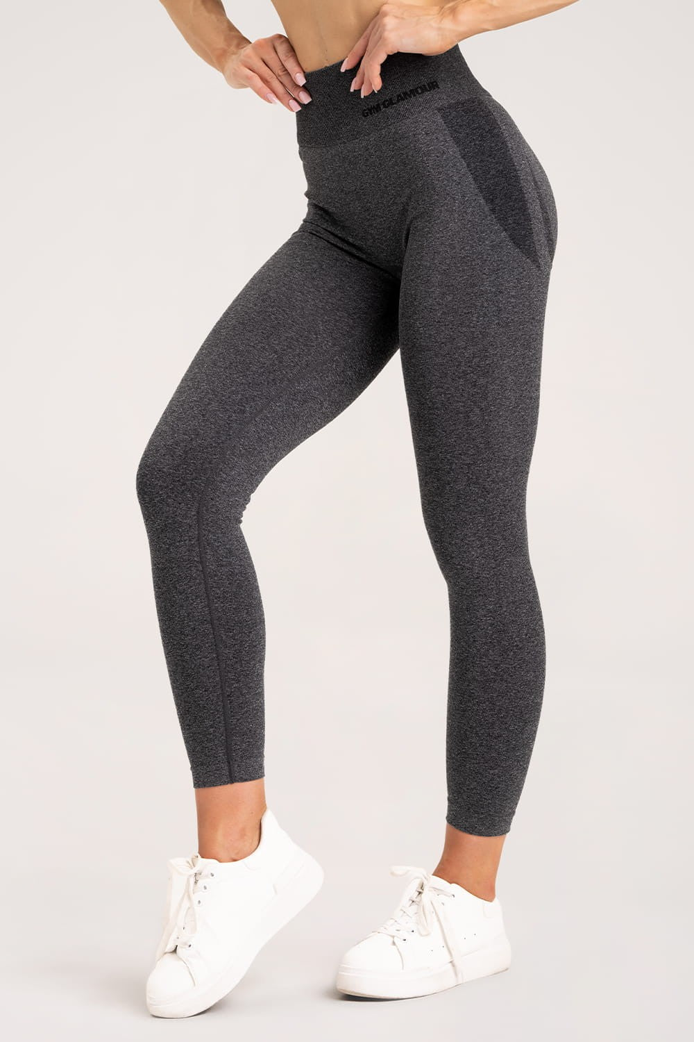 Tajice melange dark grey