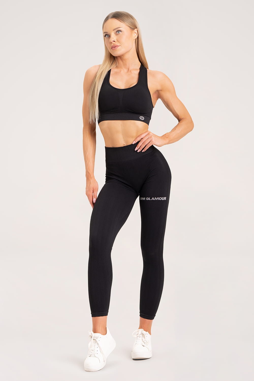 Tajice push up deep black