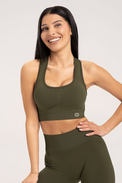 Push up grudnjak khaki