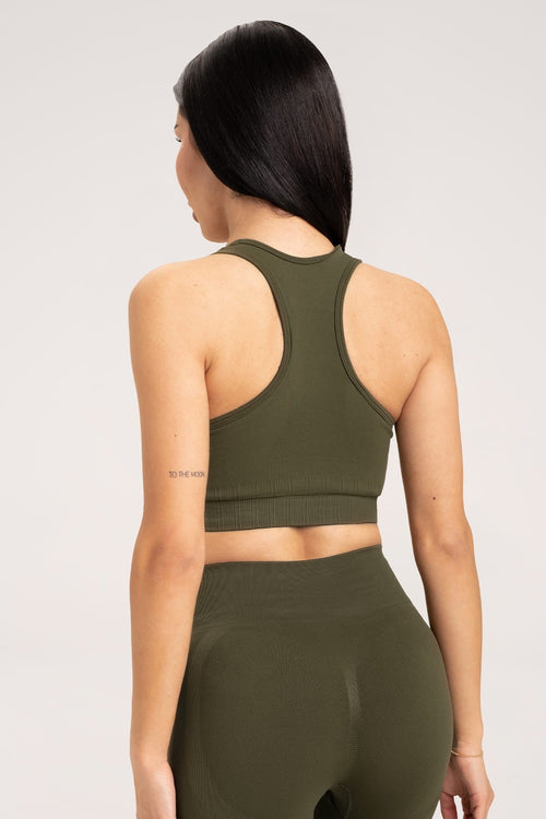 Push up grudnjak khaki