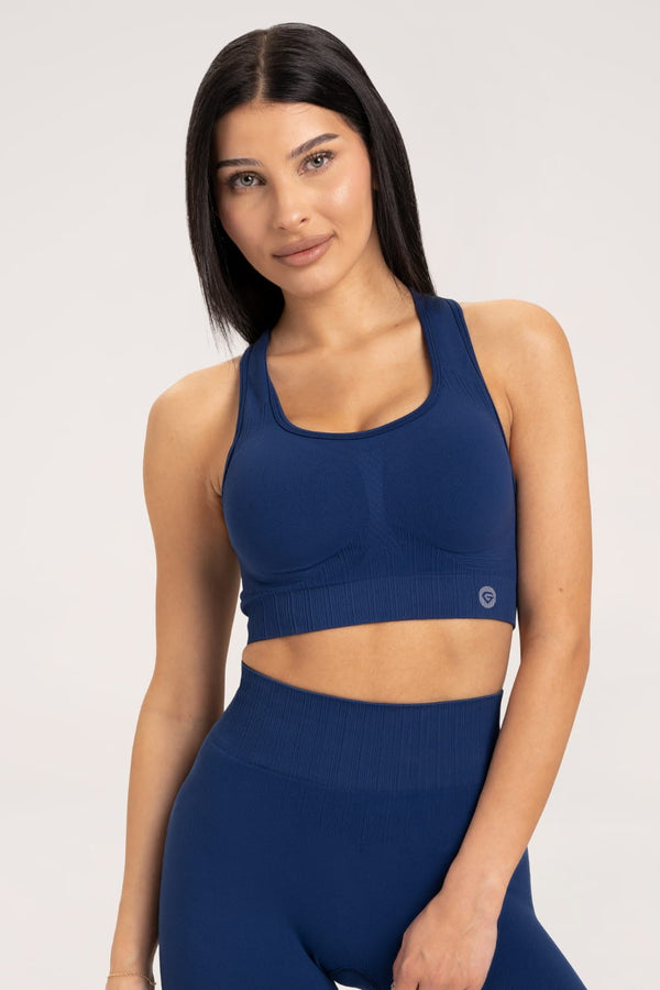 Sportski grudnjak push up classic blue