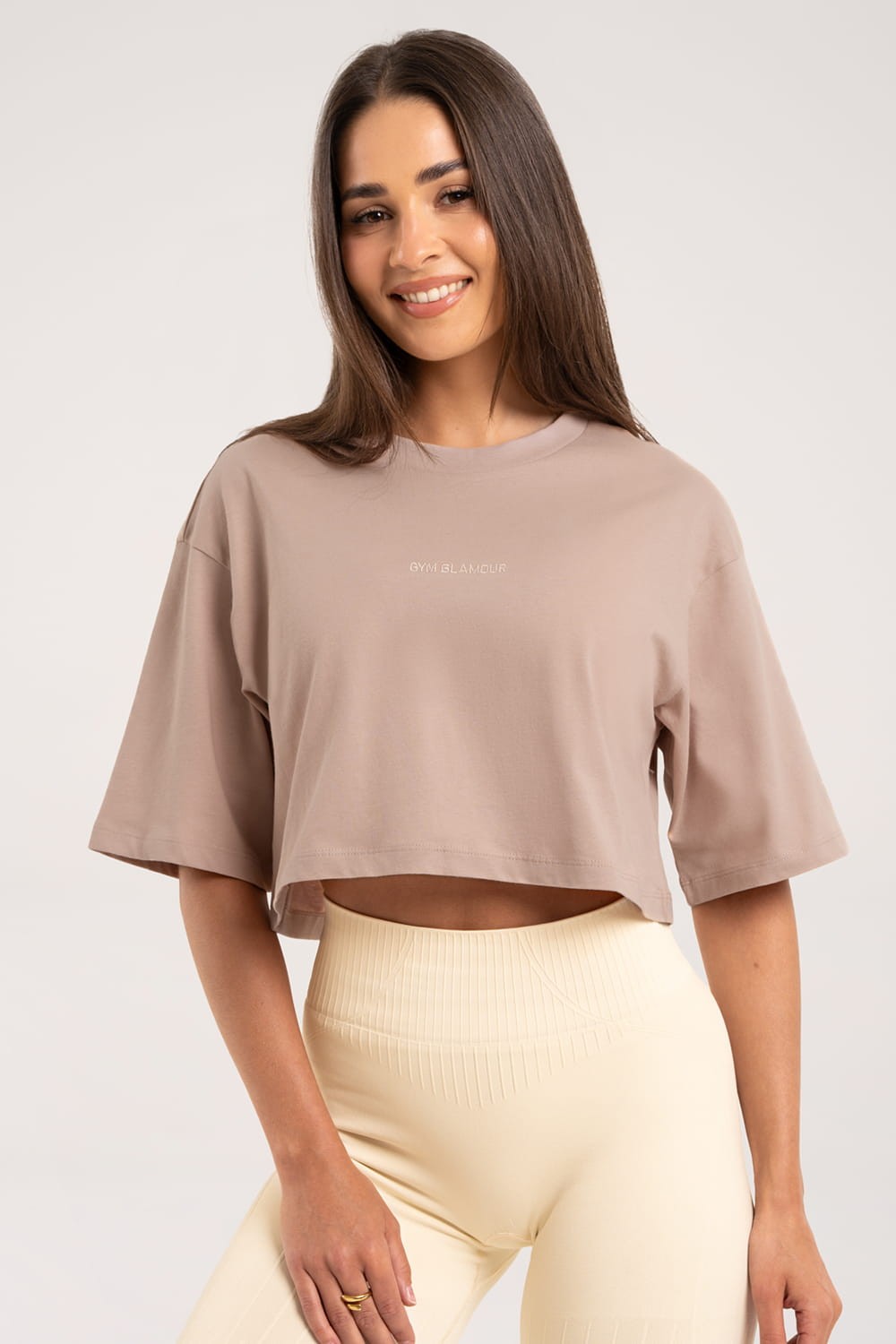 Crop majica nude