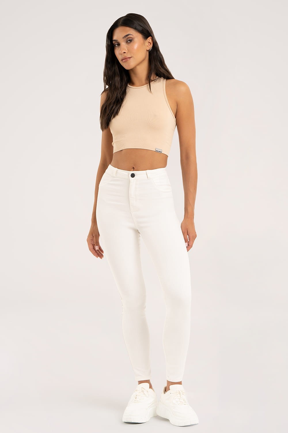 Skinny traperice off white