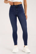 Skinny traperice navy blue