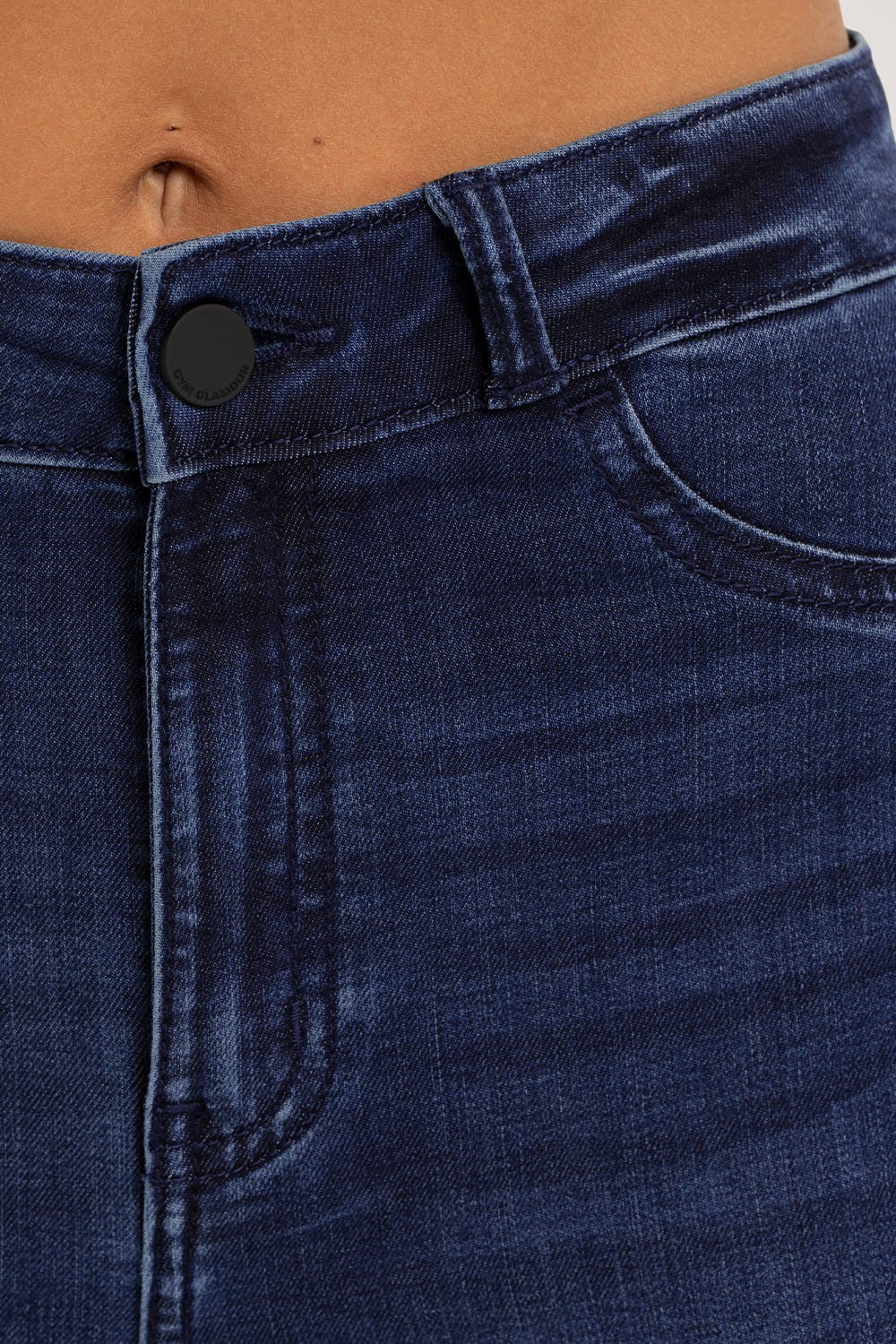 Skinny traperice navy blue