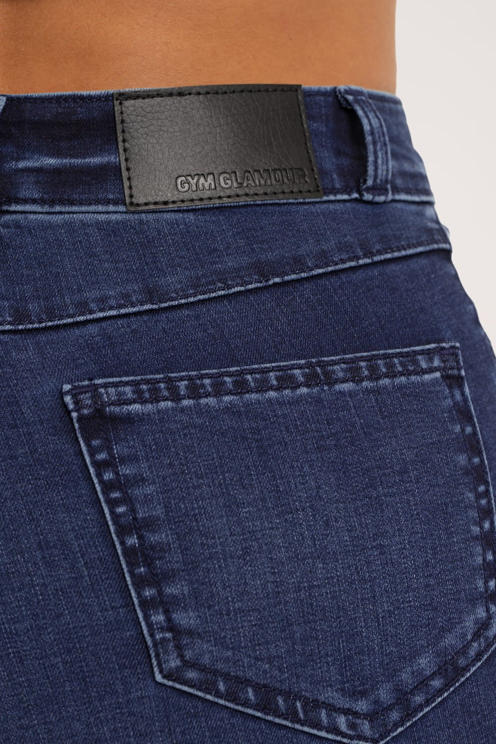 Skinny traperice navy blue