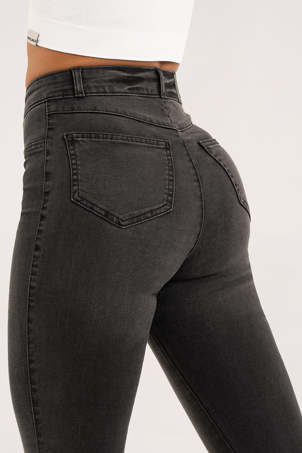 Skinny traperice black
