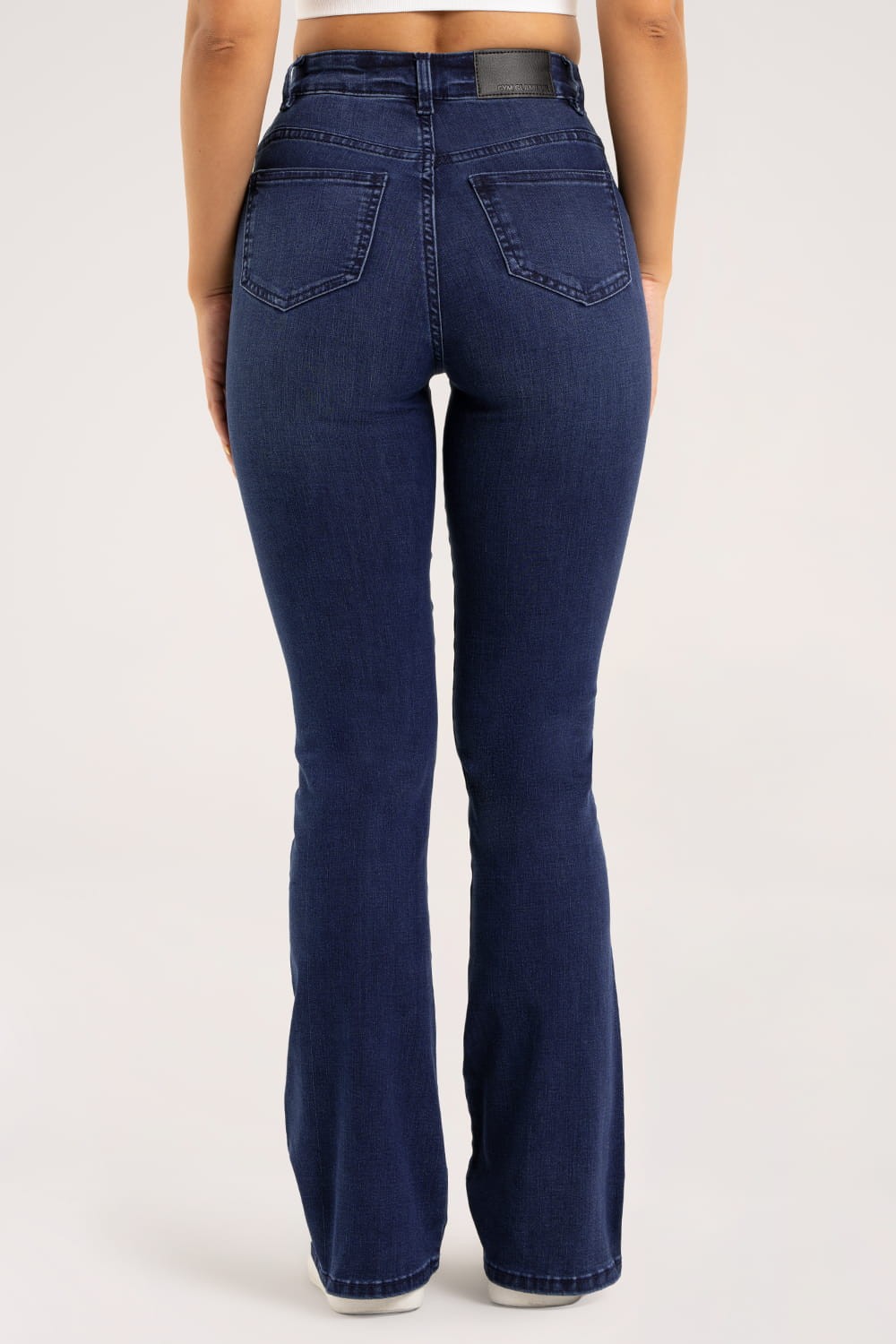 Zvonolike traperice navy blue