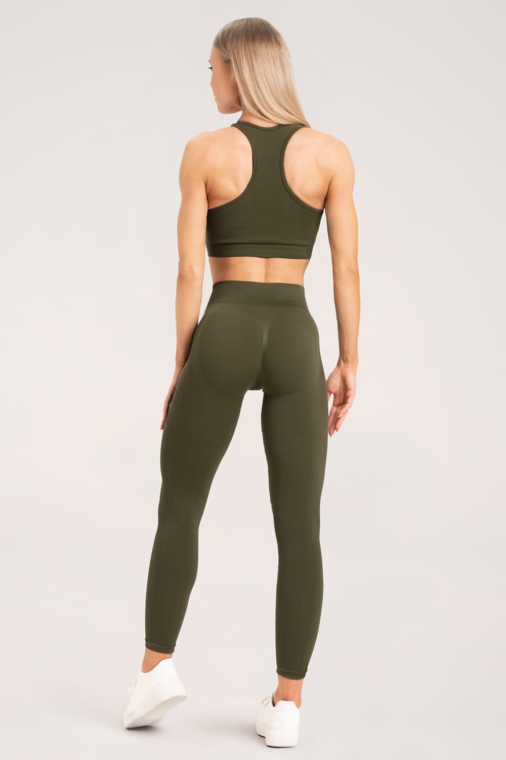 Tajice push up khaki