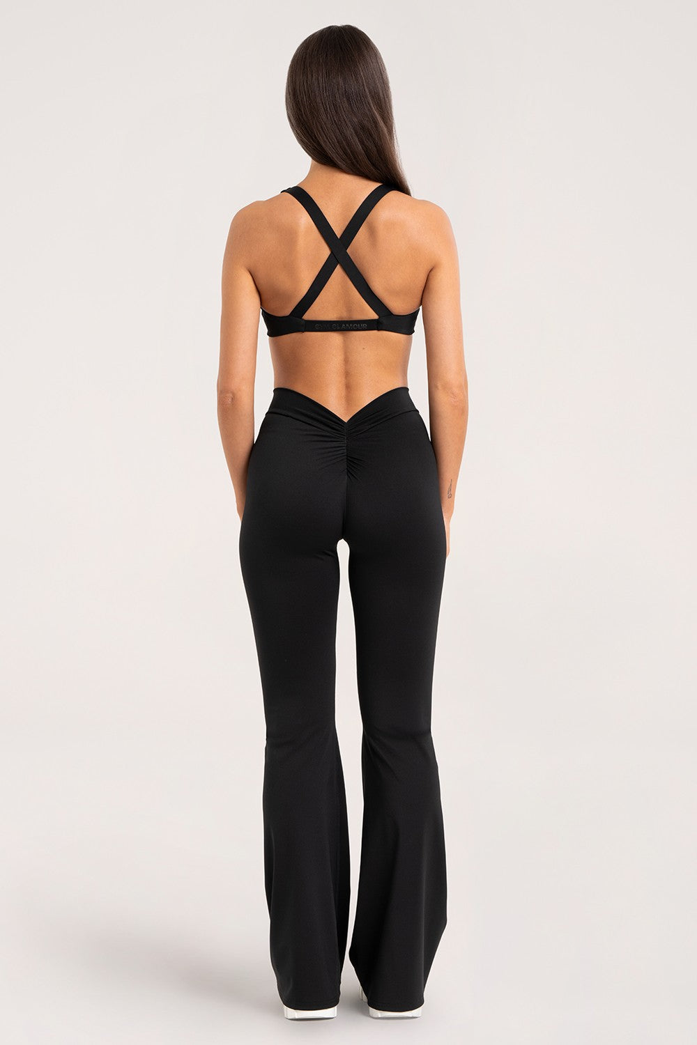 Zvonolike tajice deep glow black
