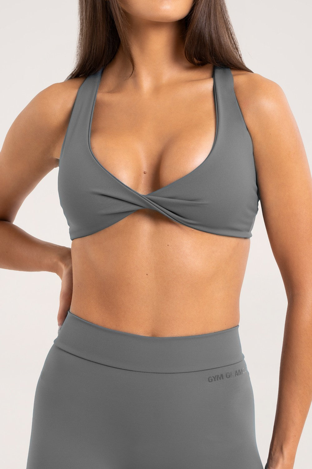 Grudnjak twist glow grey