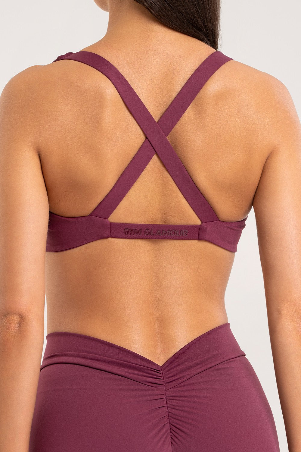 Grudnjak twist glow burgundy