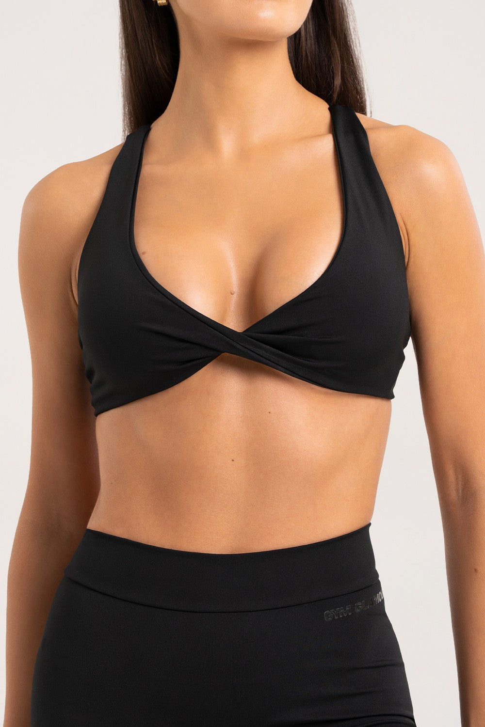 Grudnjak twist glow black