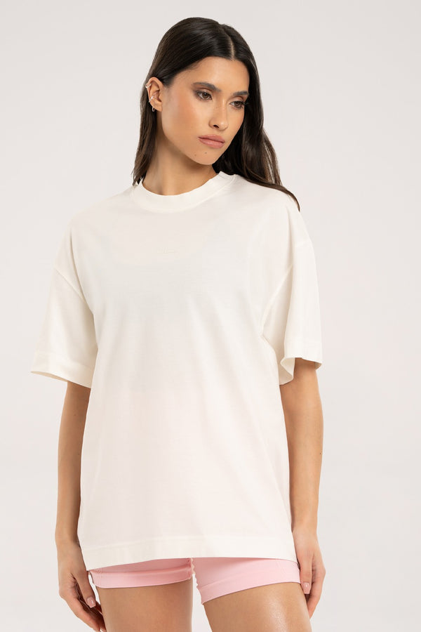 T-shirt oversize classic white