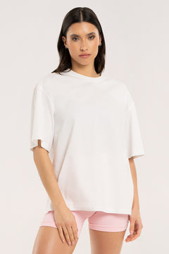 Majica oversize no skip days white