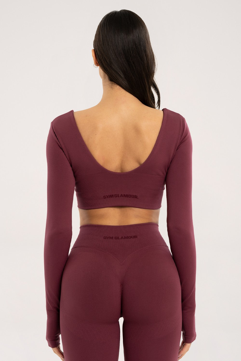 Longsleeve s otvorenim leđima gossip red