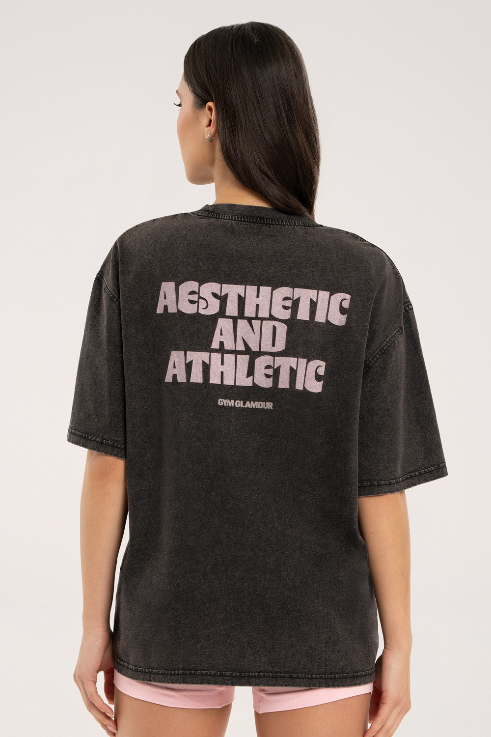 Oversize majica kratkih rukava aesthetic and athletic