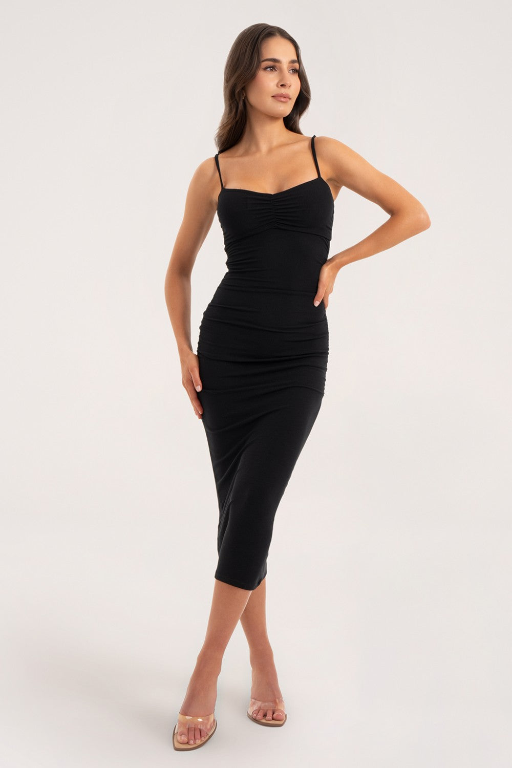 Haljina Flexi midi booty lift americano