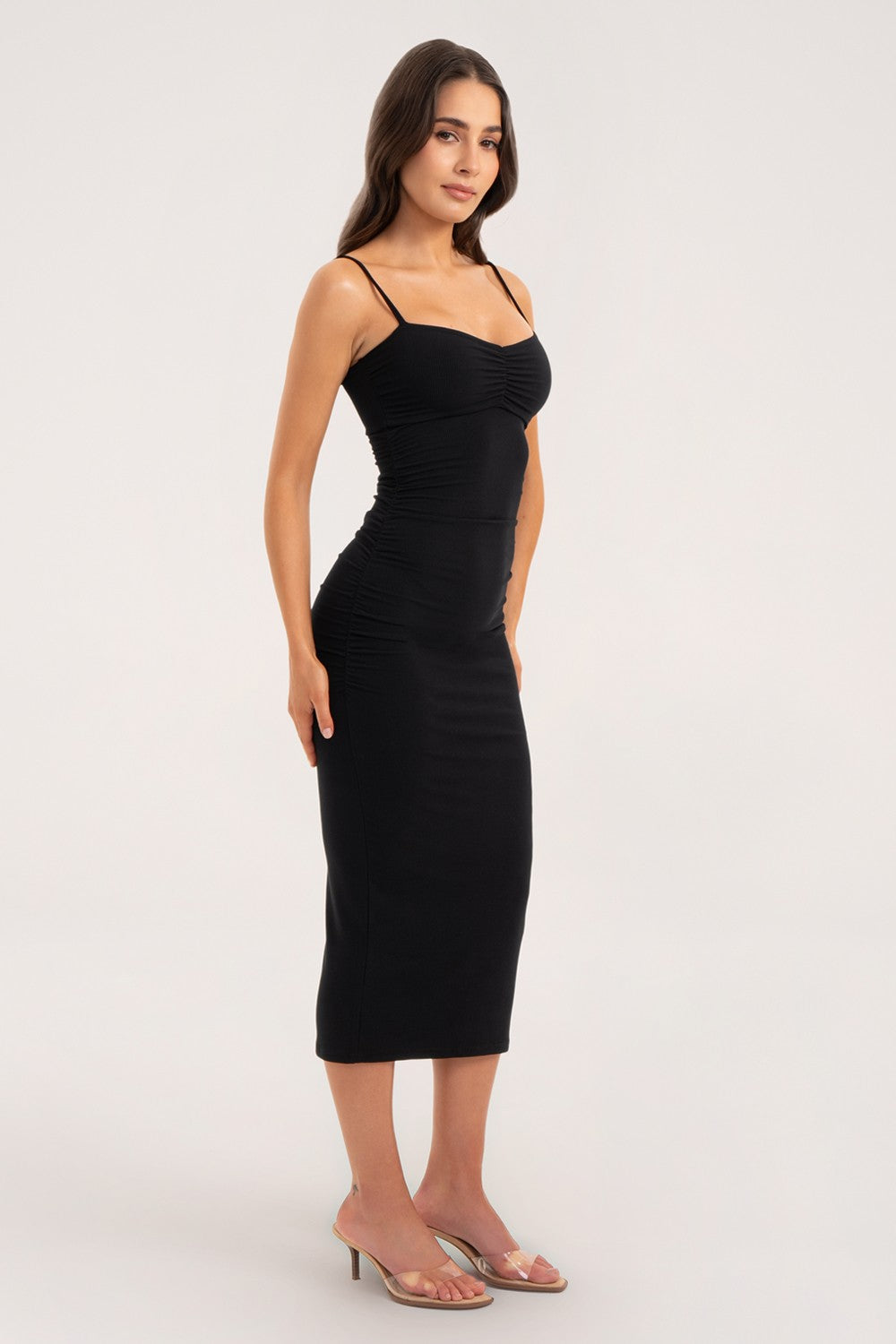 Haljina Flexi midi booty lift americano