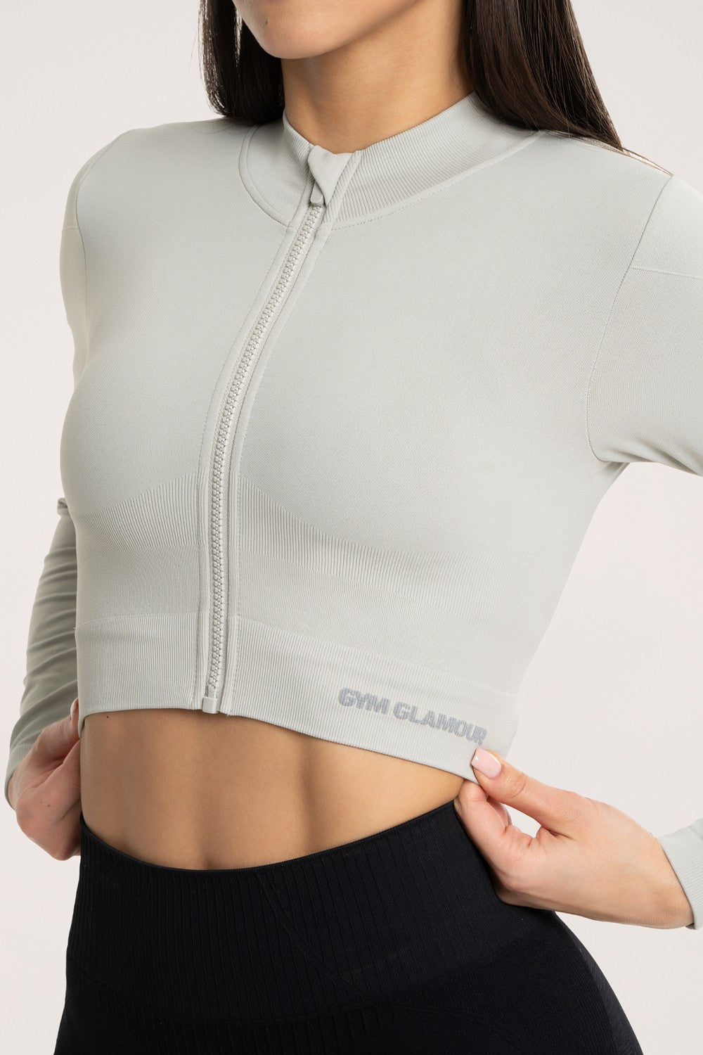 Bešavna zip jakna platinum