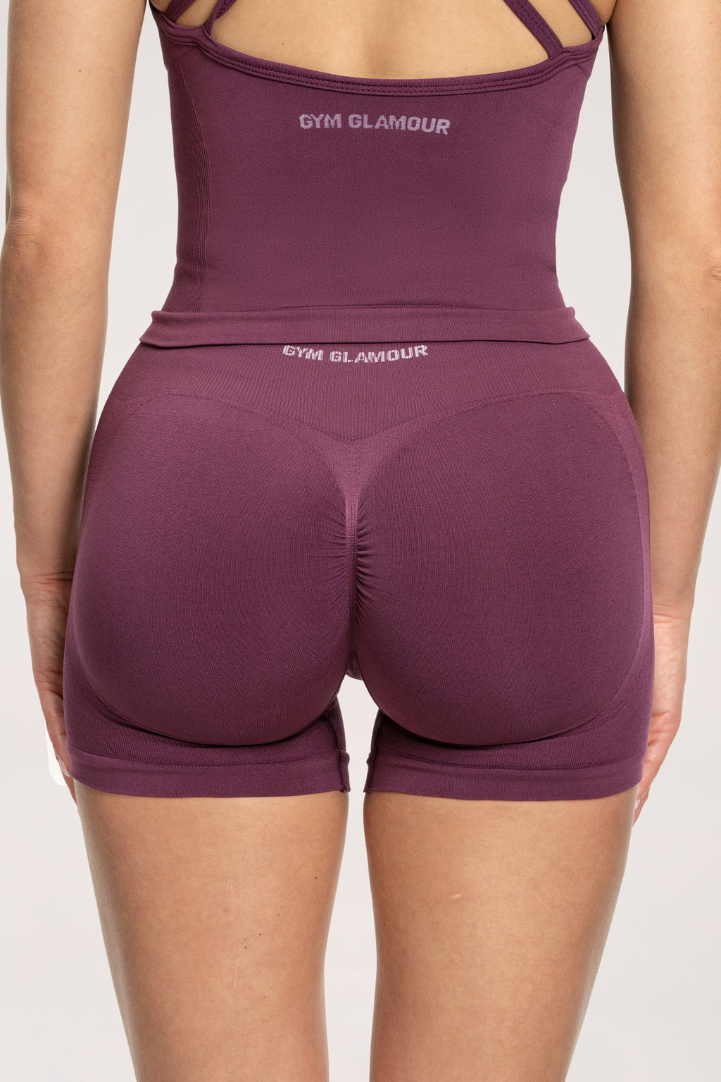 Kratke hlačice fake BBL maroon