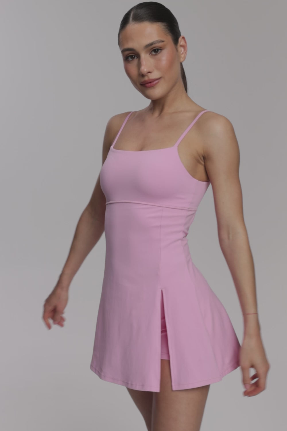 Haljina Court candy pink