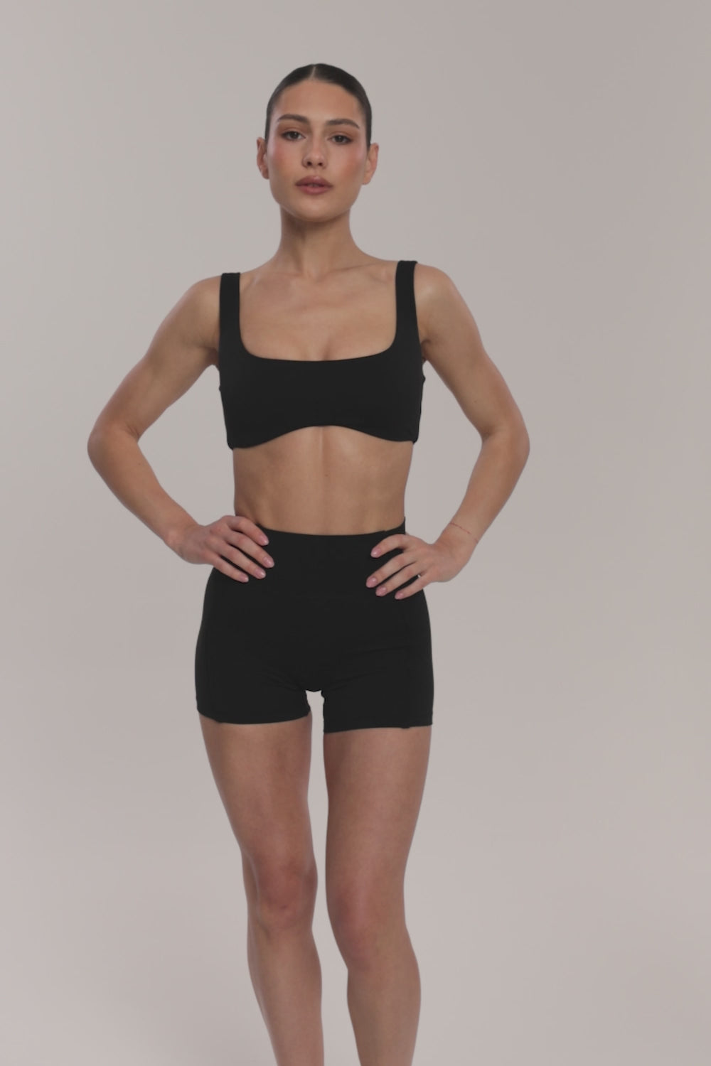 Sportski grudnjak pilates era black