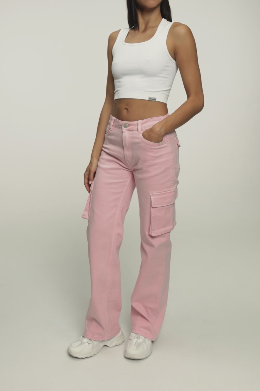Traperice cargo light pink